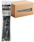 Kable Kontrol Cable Zip Ties Black 5000 Pcs 18 Inch, 50 Lbs Tensile Strength by KABLEKONTROL%C2%AE