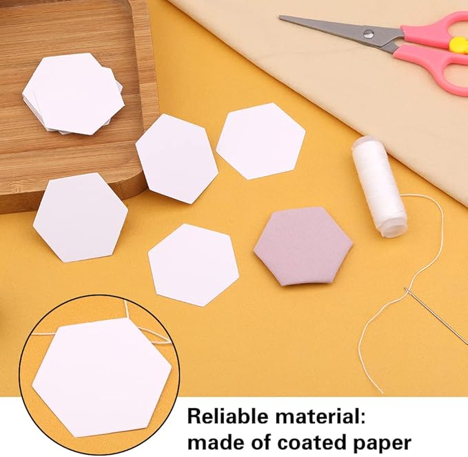 Veroave Quilting Templates, Hexagon Paper Piecing - Image 3