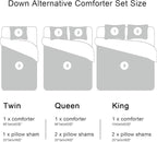 downluxe Lightweight Plaid Comforter Set - Image 7