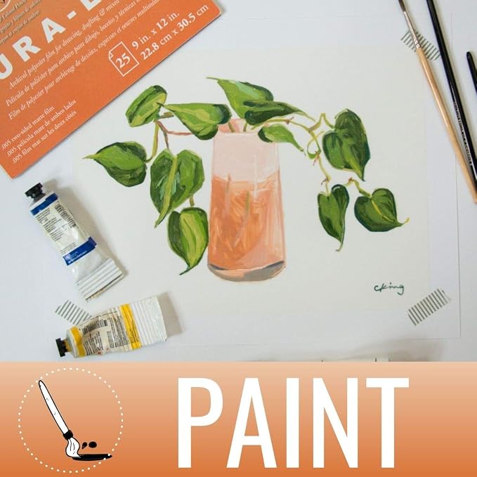 Grafix Dura-Lar 0.005" Film, Translucent 11"x14", Economical Alternative to - Image 5