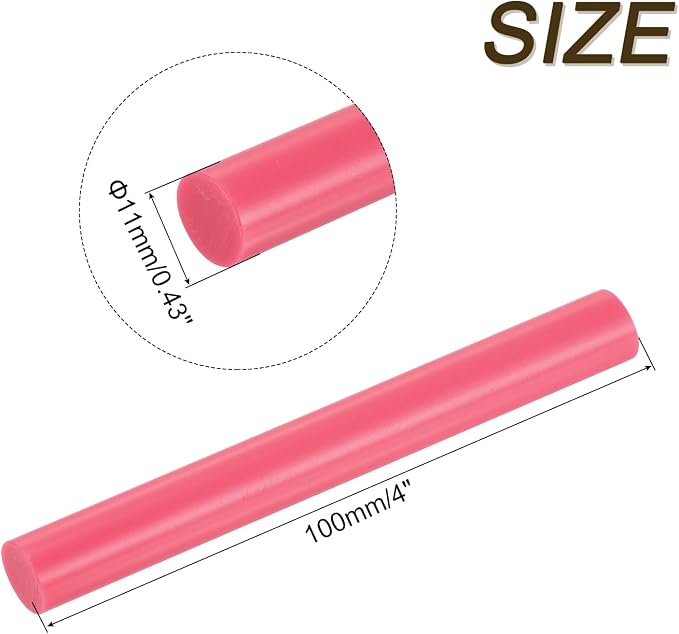 uxcell 12pcs Mini Hot Glue Sticks - Image 2