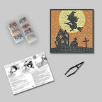 Crafts Kits for Adults: Make Your Own Mosaic Art, Beginner Mosaic Kit, Square - Image 2