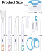 Sooez Weeding Tools for Vinyl, Precision Craft Vinyl Tool Kit, Scoring - Image 6