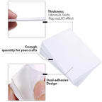 12 Sheets Foam Sheets Crafts 7.9 x 5.9 Inch White Double Sided Sticky Craft - Image 3
