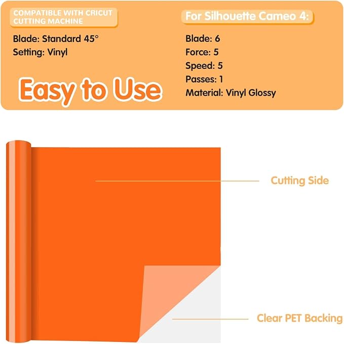HTVRONT Permanent Vinyl Roll Bundle - Image 7