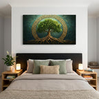ZESTRILIA Celtic Tree of Life Canvas Wall Art, Timeless Mystical Bohemian - Image 5