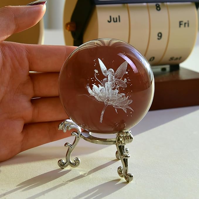 Fairy Crystal Ball Fairy Gifts for Girl | Fairy Lovers Crystal Ball Fairy - Image 6