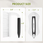 Amazer Scrub Brush for Cleaning Comfort Grip Shower Scrubber Stiff Bristles - Image 2