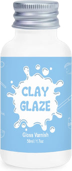 50ml Air Dry Clay Varnish，Air Dry Clay Sealant by EIGTWEN