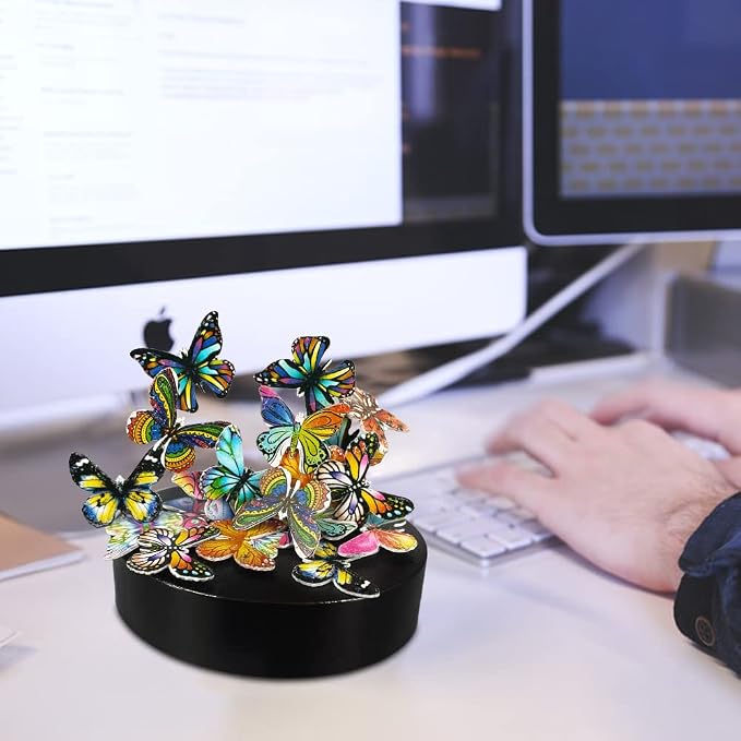 Desk Sculpture Butterflies Desktop Stress Relief Toy Fidget Toy - Image 5