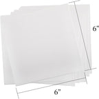 Tosnail 36 Packs 6" x 6" Artist Painting Canvas Panels White Blank Stretched - Image 2