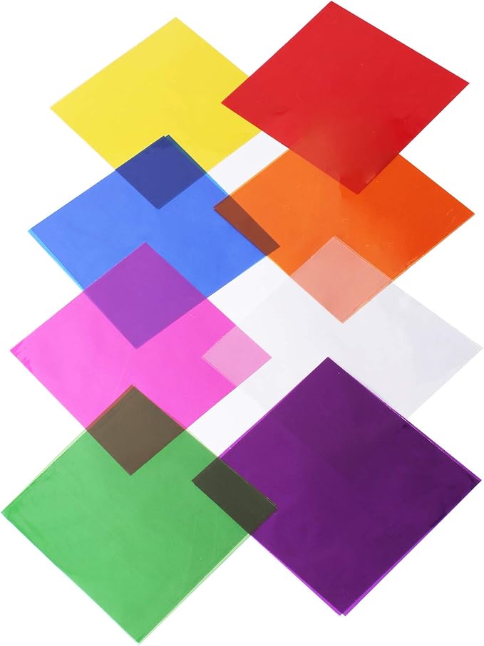 Morepack Cellophane Sheets, Colored Cellophane Wrap - Image 2
