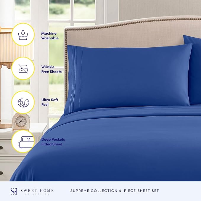 RV Queen Bed Sheets - Image 2