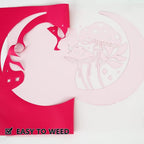 FUNKAKA Glow in The Dark Heat Transfer Vinyl Roll, Glow in The Dark HTV Vinyl - Image 4