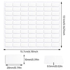 JANYUN 280 Pcs Mounting Putty, Double Sided Sticky Dots Clear Poster Putty | - Image 2