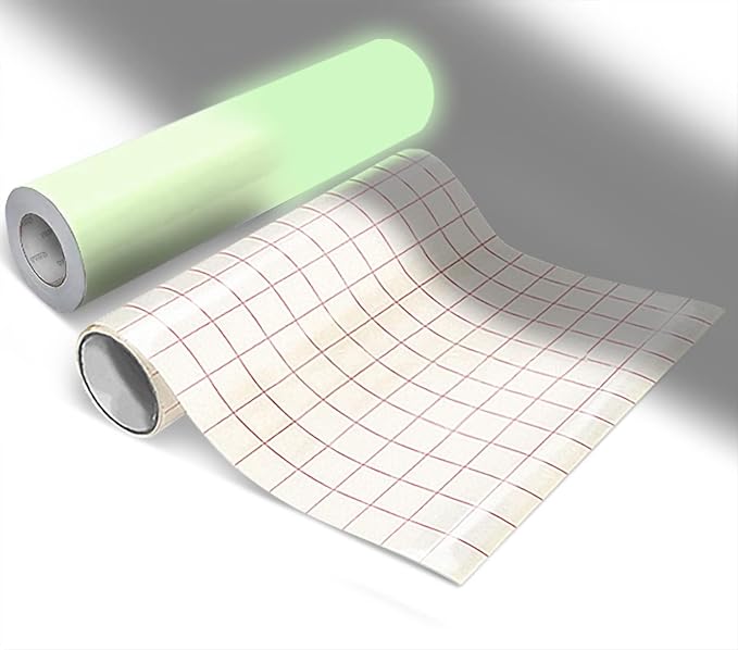 VViViD DECO65 Glow in The Dark Permanent Adhesive Craft 12 Inches x 100 Feet by VVIVIDVINYL
