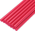 uxcell Mini Hot Glue Sticks for Glue Gun 11mm x 200mm Rose Red 12pcs by uxcell