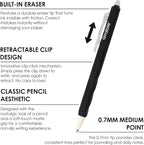 Grabie Erasable Gel Pens, Medium Point 0.7 mm Erasable Pens, Make Mistakes - Image 2