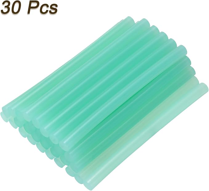 uxcell 30pcs 7mm x 100mm Mini Hot Glue Sticks - Image 3