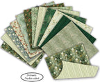 Scrapbook Paper & Scrapbooking Supplies, Vintage Green 6x6 Double-Sided - Image 2