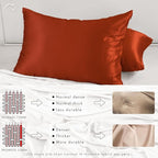 PROMEED 23 Momme Silk Pillowcase 2 Pack - Image 4