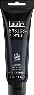 Liquitex BASICS Acrylic Paint, 118ml Tube, Payne's Gray by Liquitex