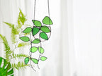 Lolitarcrafts Faux Plant Stained Glass Window Hangings | Real Stained Glass - Image 3