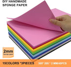 biguphate 45 Pack EVA Foam Sheets, 12 x 8 Inch, 2mm Thick - Image 3