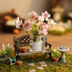 1Pc Miniature Flowers in Vase Set - Image 5