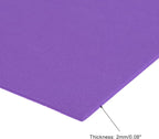 uxcell Dark Purple EVA Foam Sheets, 11.8x7.9 in 2mm Thick Handicraft Foam Paper - Image 3
