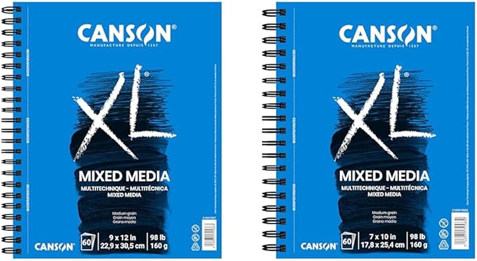 Canson XL Series Mixed Media Art Paper Pad Bundle by Unknown