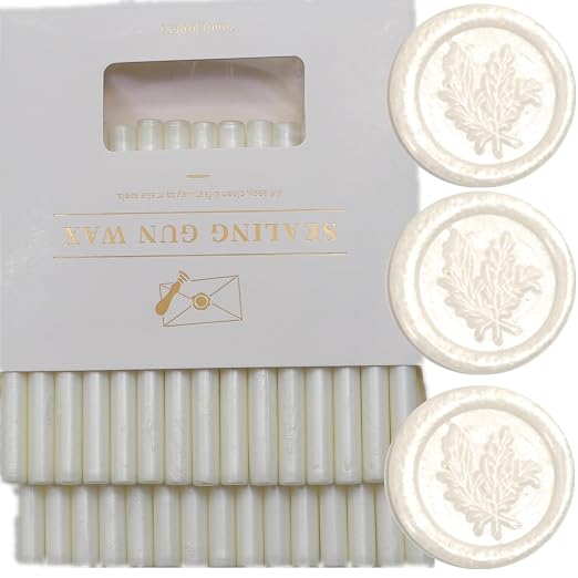 Wax Seal Sticks Pearl White, Mini Wax Seal Sticks Pearl White Wax Sticks Suit - Image 2