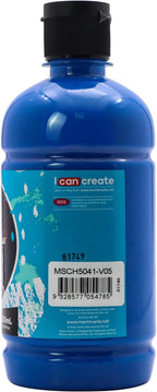 Mont Marte Signature Deep Cyan Acrylic Paint, Semi-Matte Finish, Suitable - Image 3