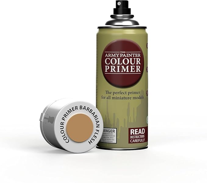 The Army Painter Colour Primer Barbarian Flesh, 400 mL Acrylic Spray Primer by TheArmyPainter
