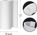 20mm Thick White Eva Foam Cosplay Sheets roll, 13.9" x 39" Premium eva Craft - Image 2