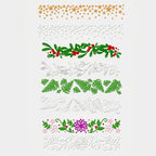 4 Patterns Plastic Template Embossing Folders - Image 4