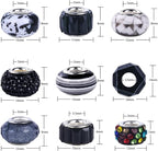 Aipridy Assortment European Large Hole Beads Spacer Beads Rhinestone Craft Beads - Image 4