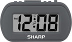 Sharp Digital Alarm Clock – Tactile Plastic Case by SHARP