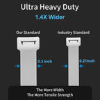 Zip Ties 12 inch Heavy Duty Zip Ties - Image 3