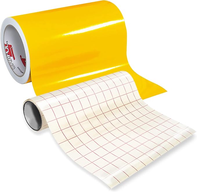 ORACAL 651 Gloss Yellow Adhesive Craft Vinyl by Orafol