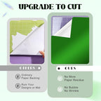 Tintnut Holographic Permanent Vinyl 8 Pcs 12x12 in Green Adhesive Vinyl | Solid - Image 4