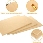 3Pcs Baltic Birch Plywood Sheets 12 x 16x 1/2 Inch-12mm Unfinished Plywood - Image 3