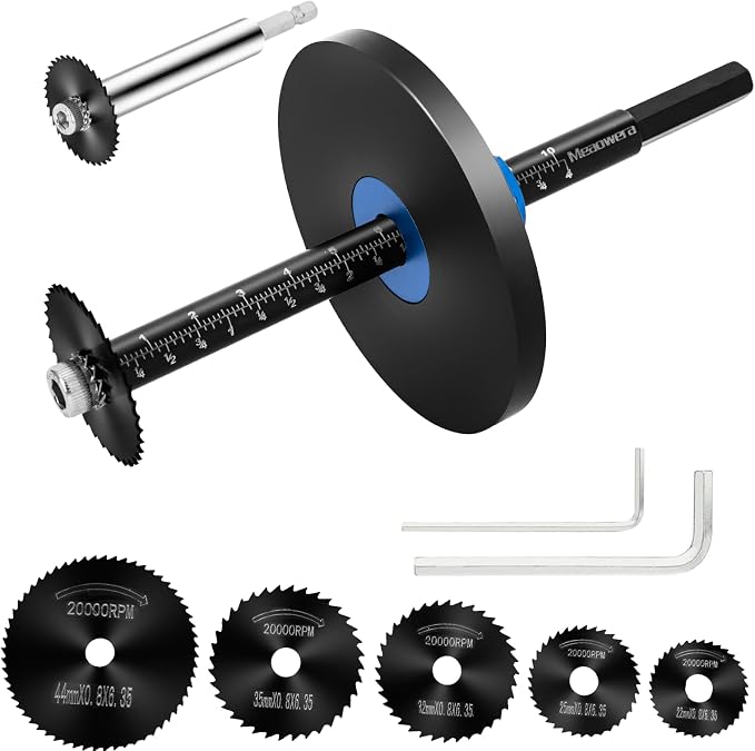PVC Pipe Internal Cutter Set – 360° Rotating Cutter, adjustable depth gauge by Unknown