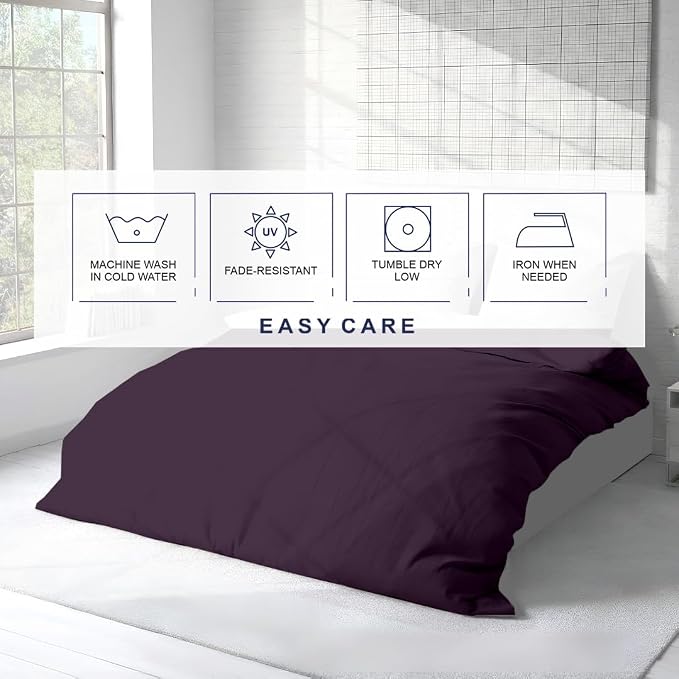 Kotton Culture 1 Pc Duvet Cover Queen Size/Full Size-100% Egyptian Cotton 600 - Image 6