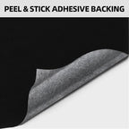 6PCS Large Self Adhesive Felt Sheet, 13.4"x10.8", 2mm Thick Stiff Black Felt - Image 4