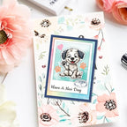 Animal Stamps and Dies for Card Making Layered Comic Dog Silicone Clear Stamps - Image 7