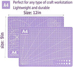 A4 Self-Healing Cutting Mat, Double-Sided Craft Mat - Image 6