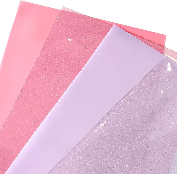 ONEART | Clear A4 Candy Color Jelly Vinyl Sheets - Image 6