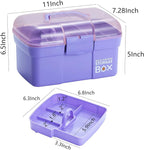 Kinsorcai 11'' Plastic Box Organizer - Image 2