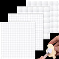 Joez Wonderful 4 Sheets Foam Adhesive Squares, 2 Sizes Precut Squares Strips by Joez+Wonderful